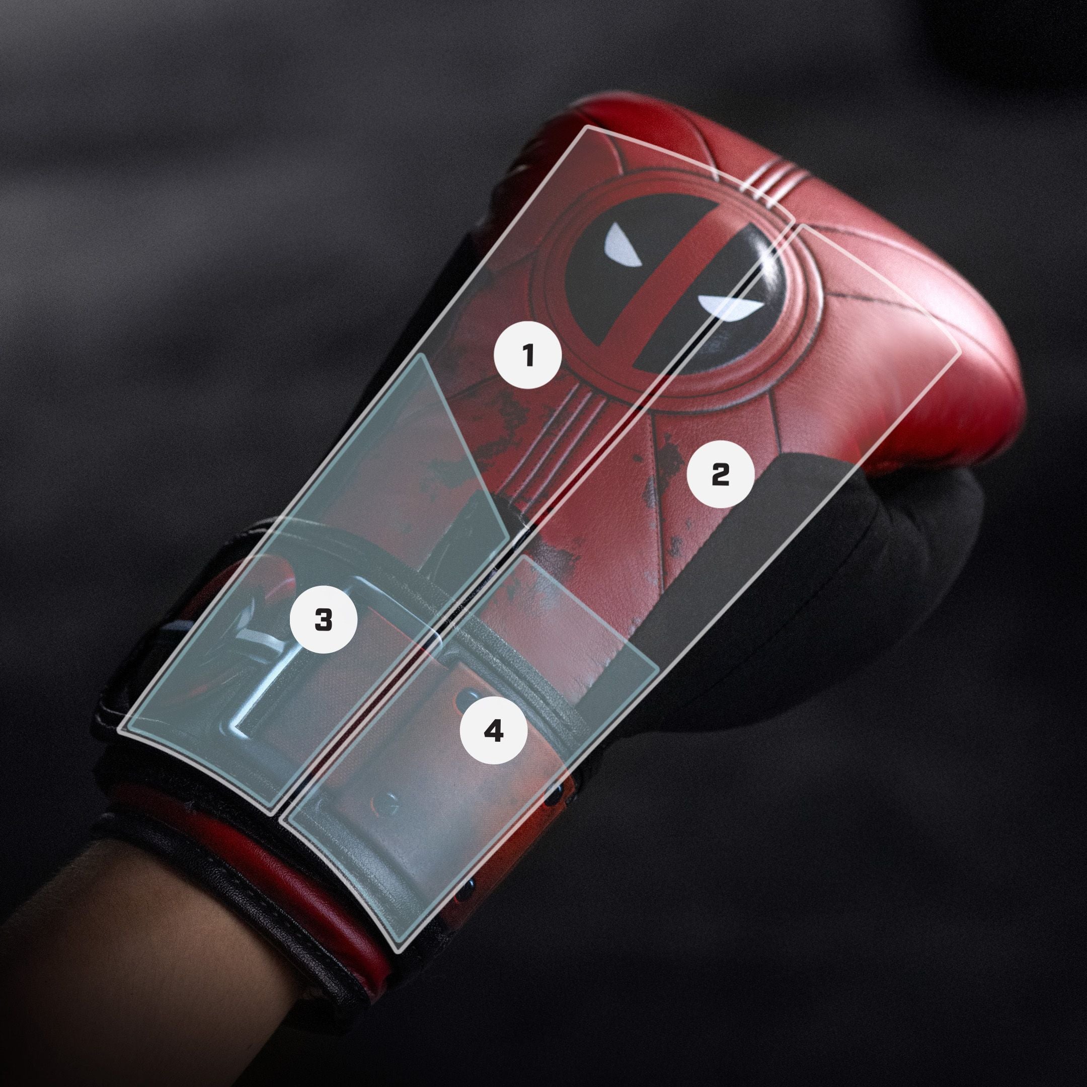 Marvel's Youth Deadpool Boxing Gloves