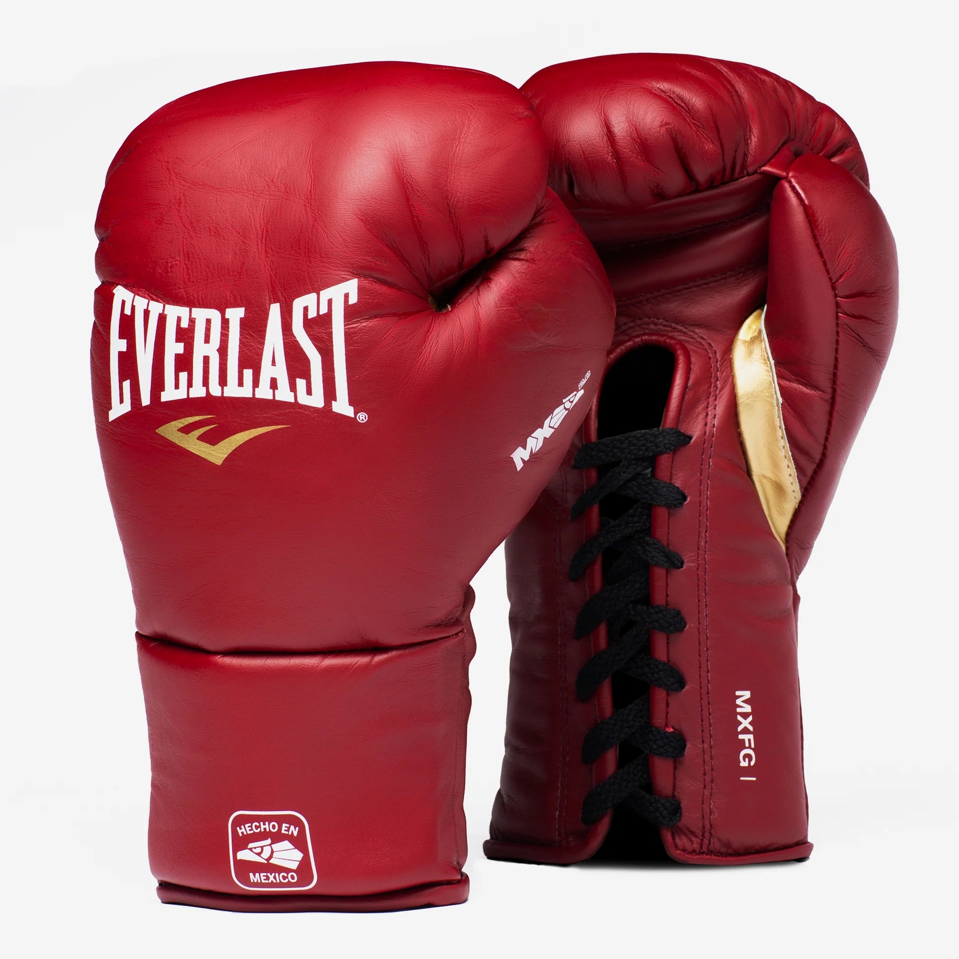 春に散る X WDS X EVERLAST BOXING GLOVE 10oz Everlast MX Fight Glove Red/Gold