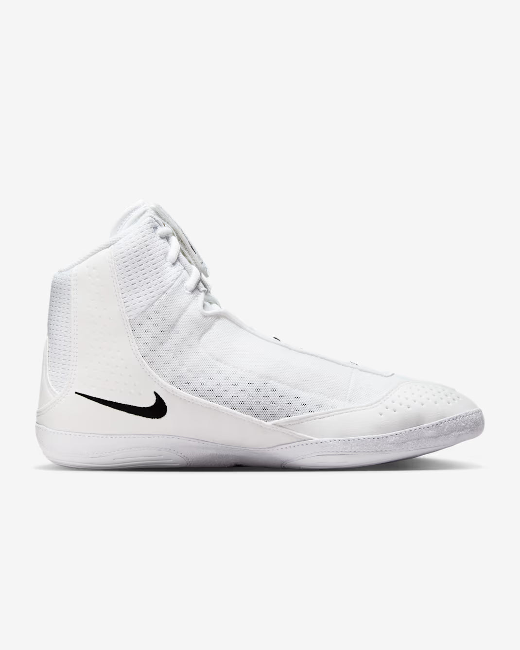 Nike Inflict 4 Wrestling Shoes - White/Black