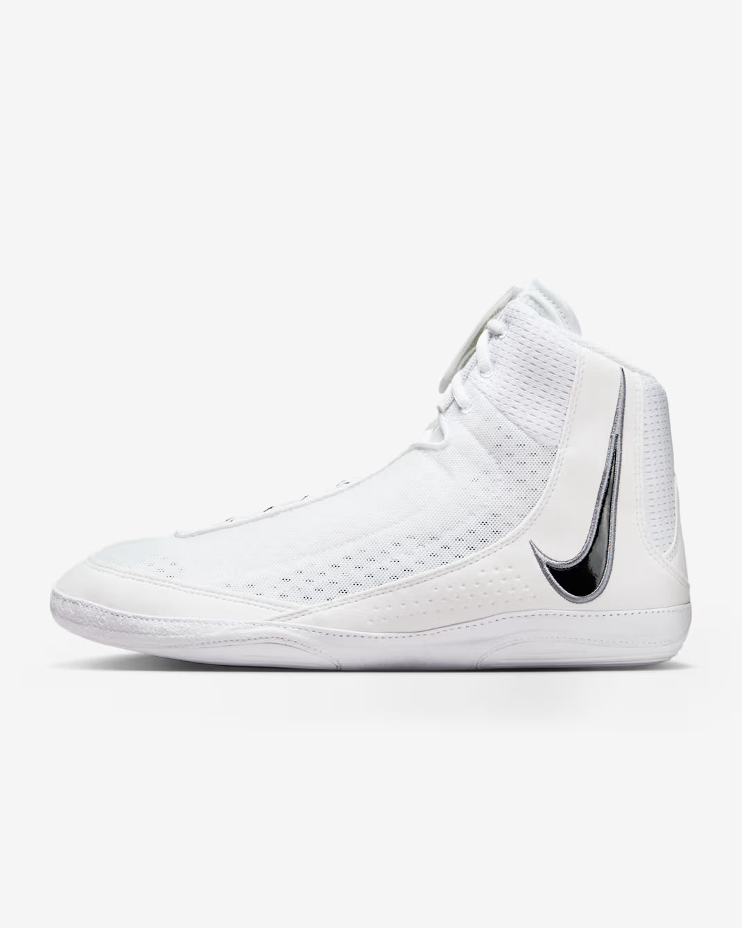 Nike Inflict 4 Wrestling Shoes - White/Black