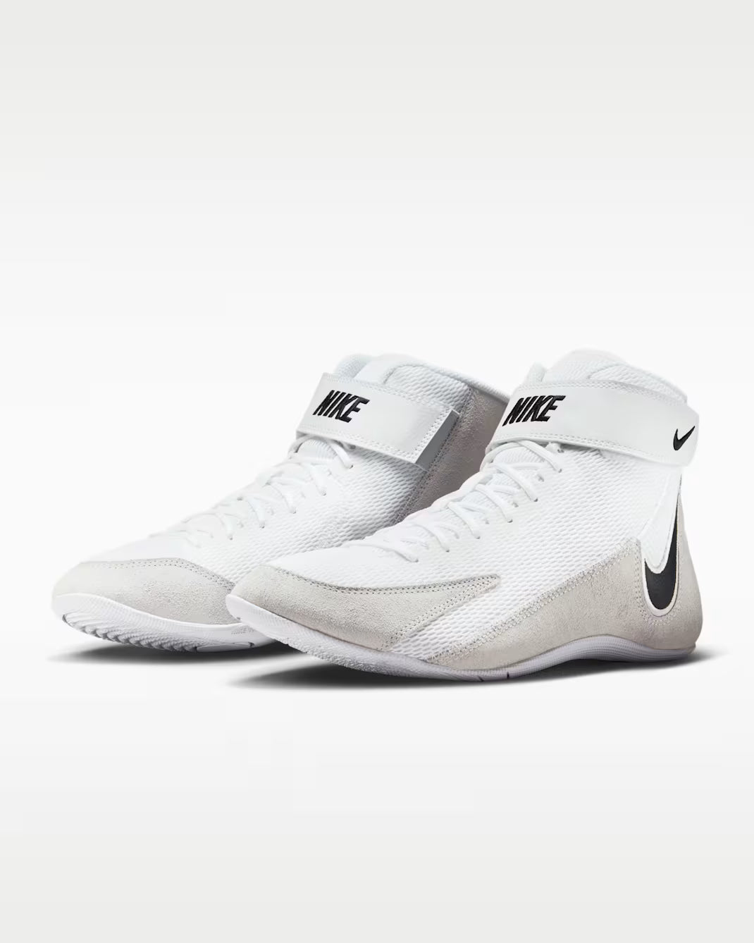 Nike Speedsweep VIII Wrestling Shoes - White/Black