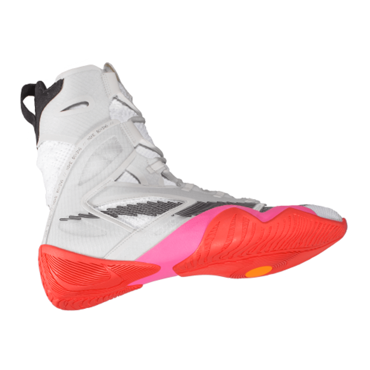 Nike HyperKO Boxing Shoes 2 Special Edition - White/Black/Bright Crimson