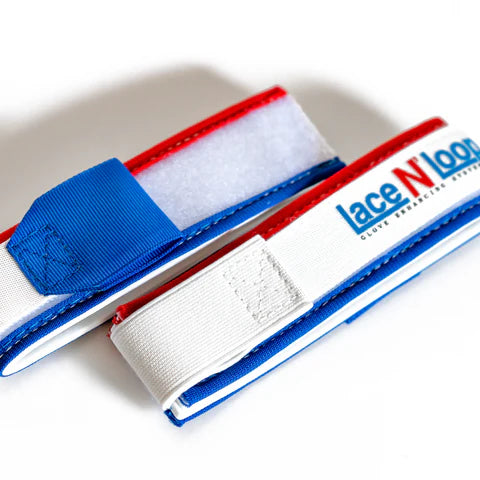 Patriotic Lace N Loop Straps (Pair)