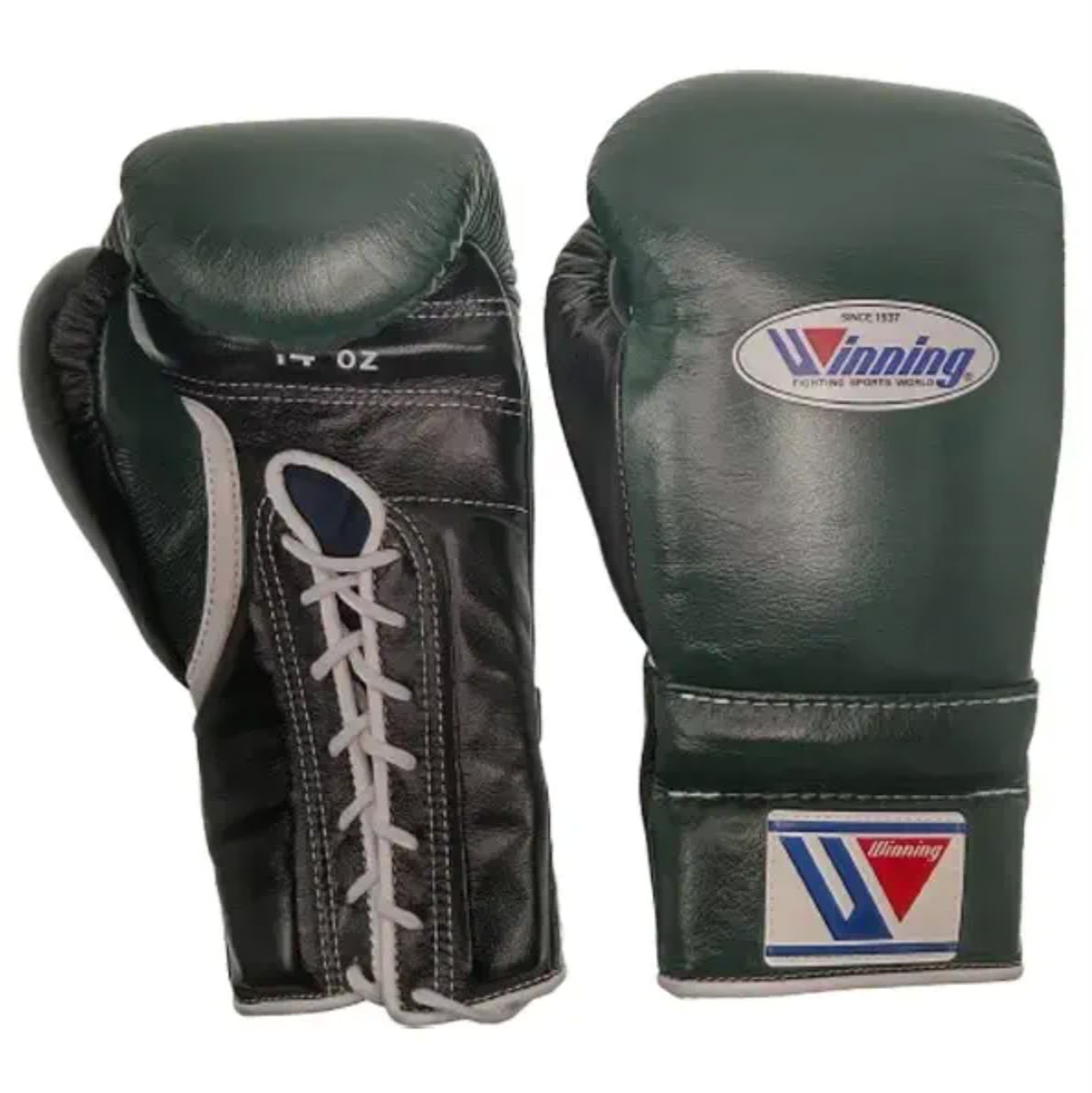 Winning MS-500 14oz Pro Boxing Gloves(Green/Black)