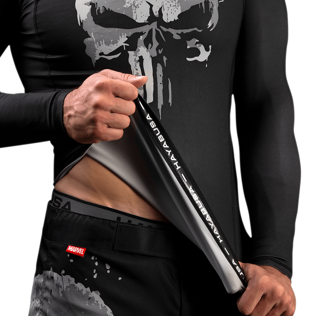 Marvel's The Punisher Long Sleeve Rash Guard
