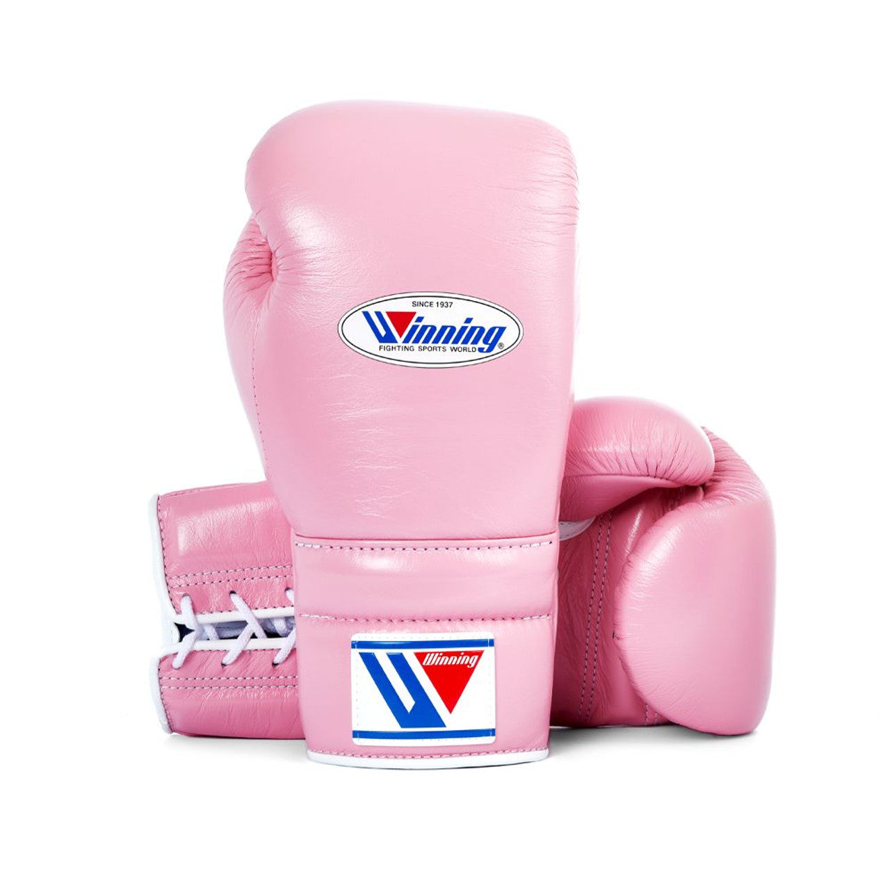 pink boxing gear Winning Lace-Up Boxing Gloves Pink