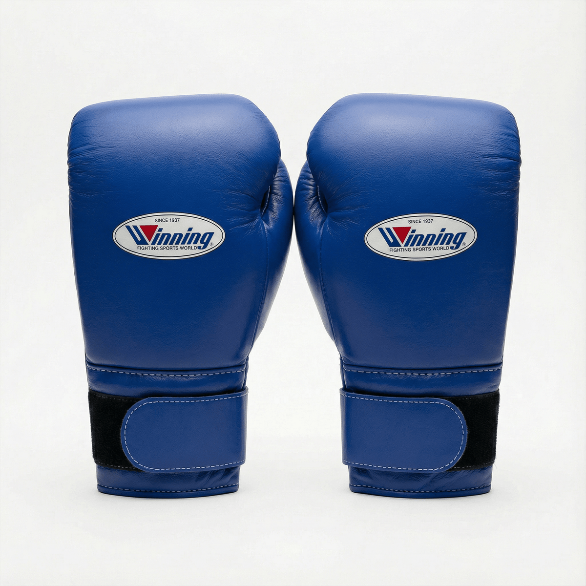 Winning Velcro Boxing Gloves Blue