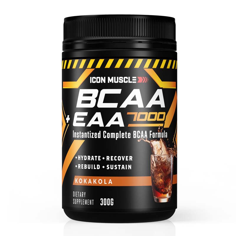 Icon Muscle BCAA + EAA | Essential Amino Acid | Branch Chain Amino Acids | Supplement Powder | Muscle Recovery | Hydration | Post Workout | Muscle Strength | Men & Women | 30 Servings