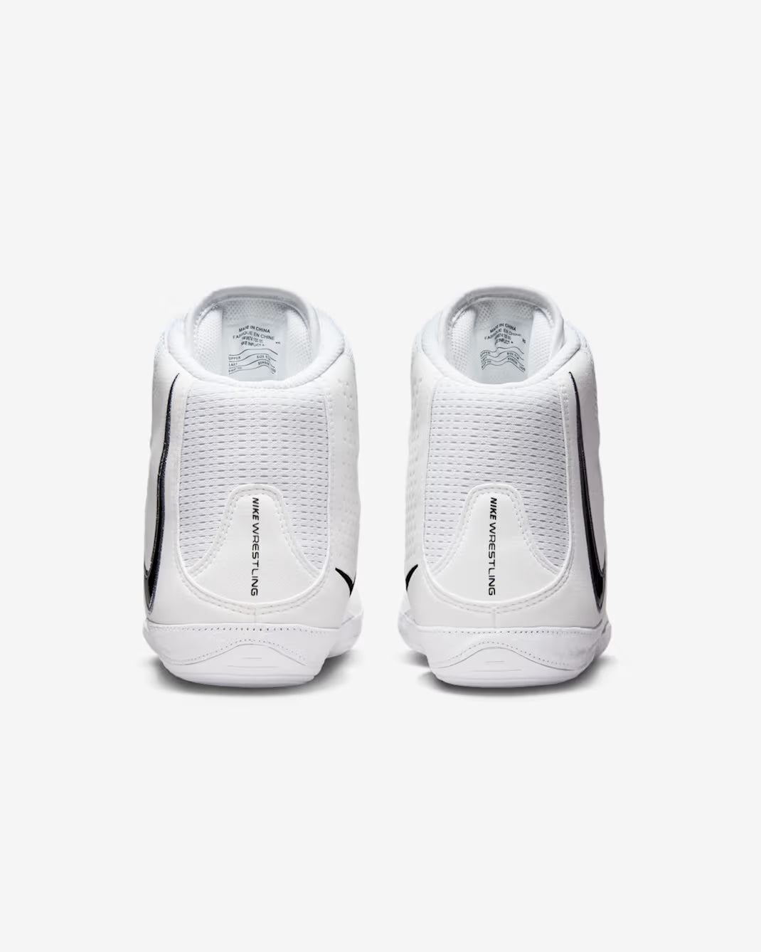 Nike Inflict 4 Wrestling Shoes - White/Black