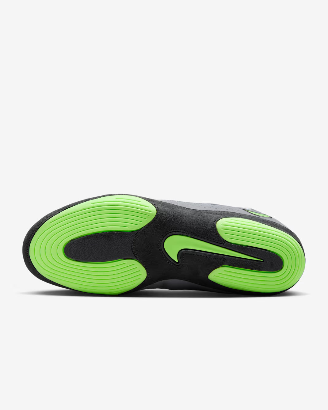 Nike Inflict 4 Wrestling Shoes - Grey/Anthracite/White/Lime Blast