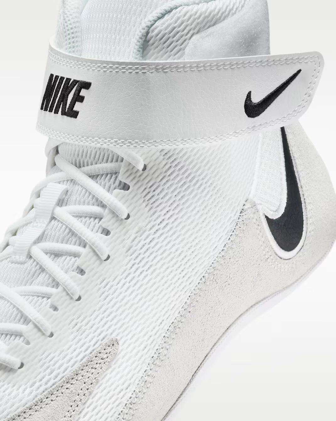 Nike Speedsweep VIII Wrestling Shoes - White/Black
