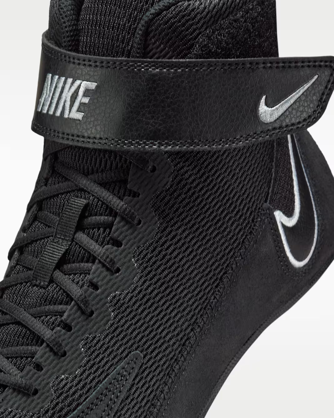 Nike Speedsweep VIII Wrestling Shoes - Black/White