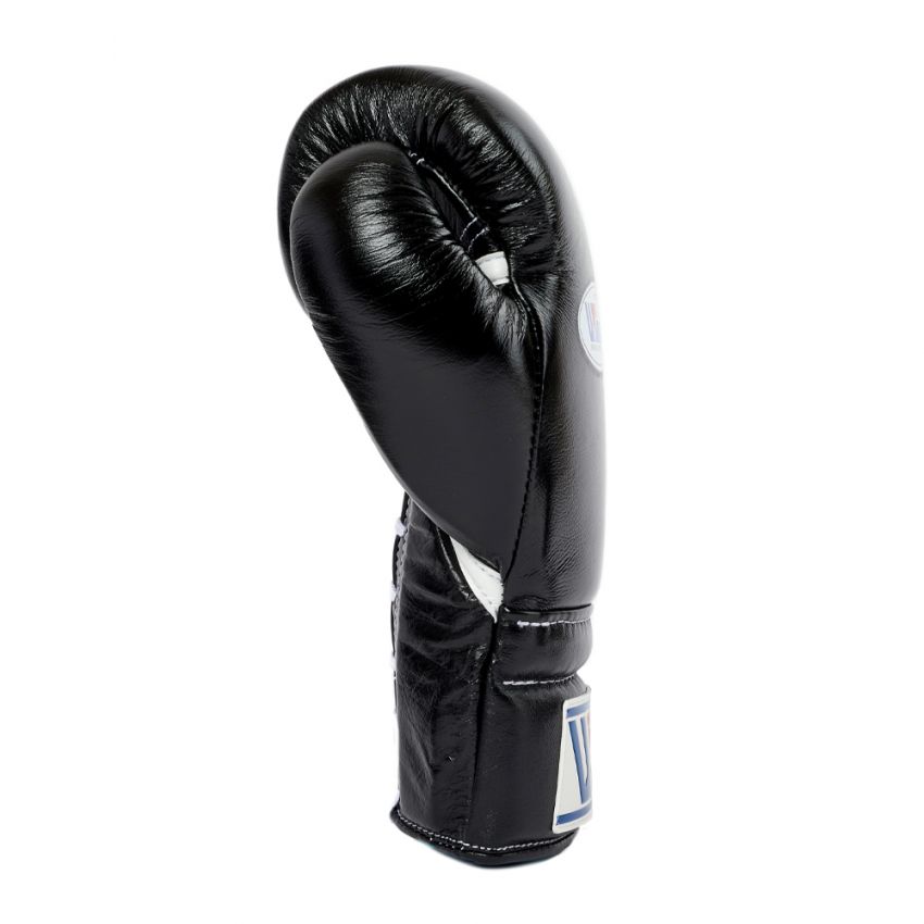 Winning Lace-Up Boxing Gloves Black