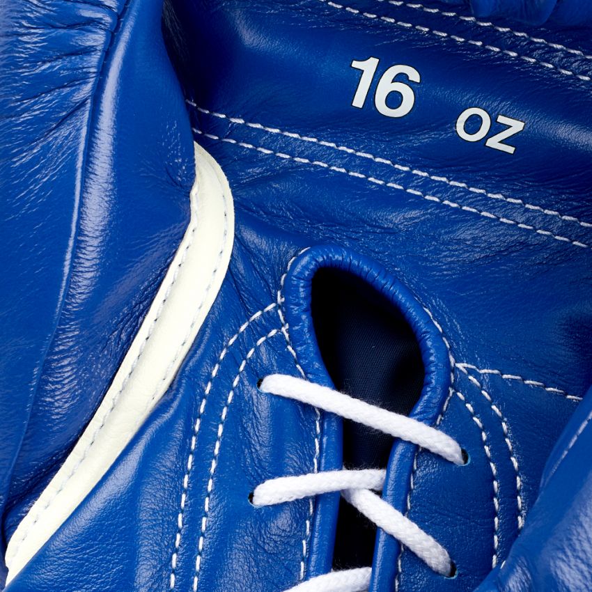 Winning Lace-Up Boxing Gloves Blue