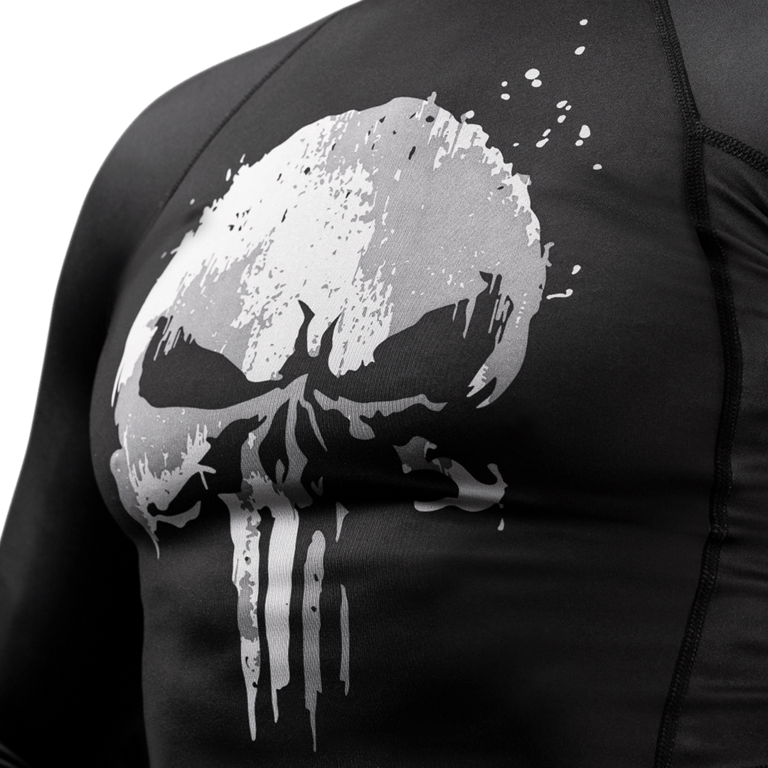 Marvel's The Punisher Long Sleeve Rash Guard