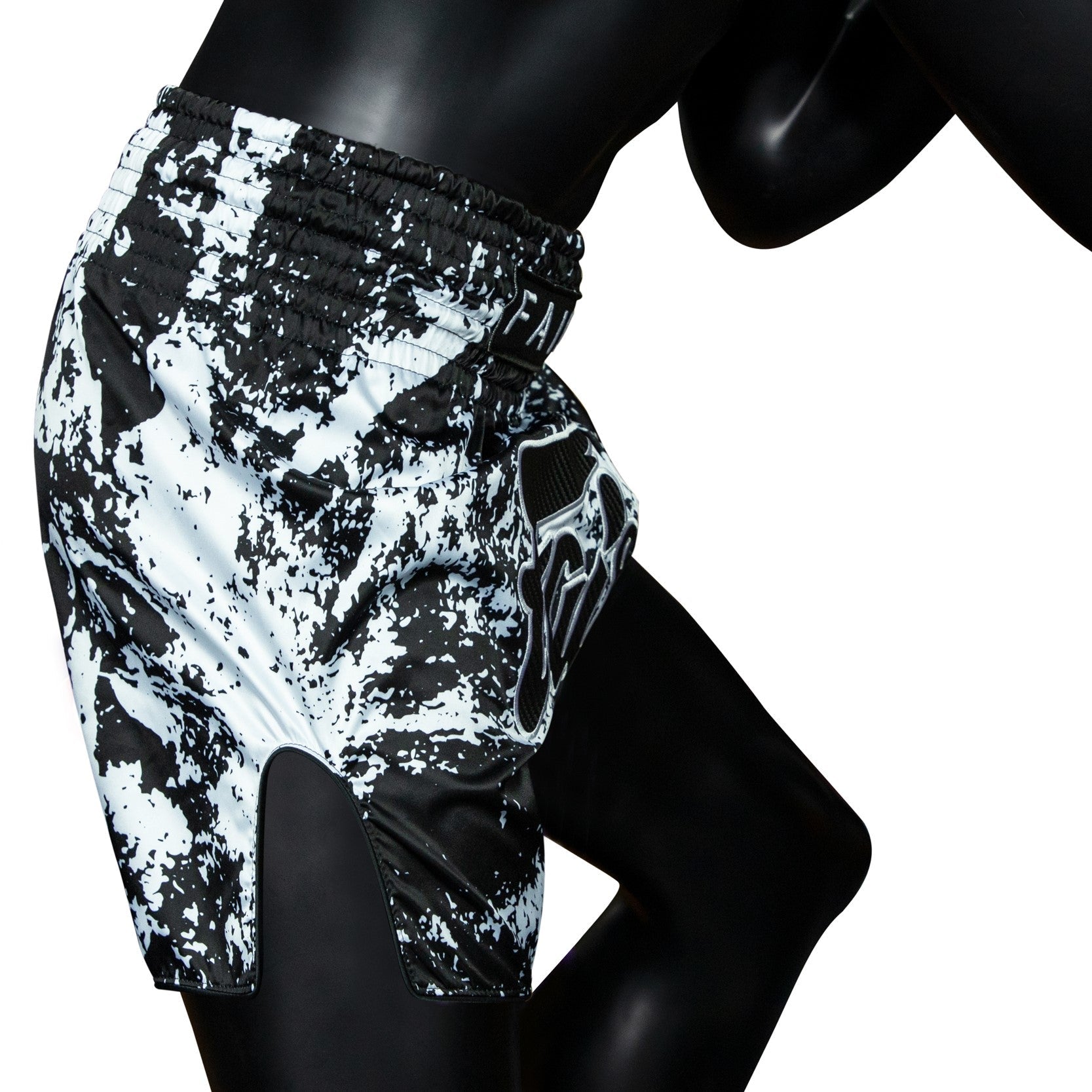 FAIRTEX MUAY THAI SHORTS - BS1949 GRUNGE BLACK