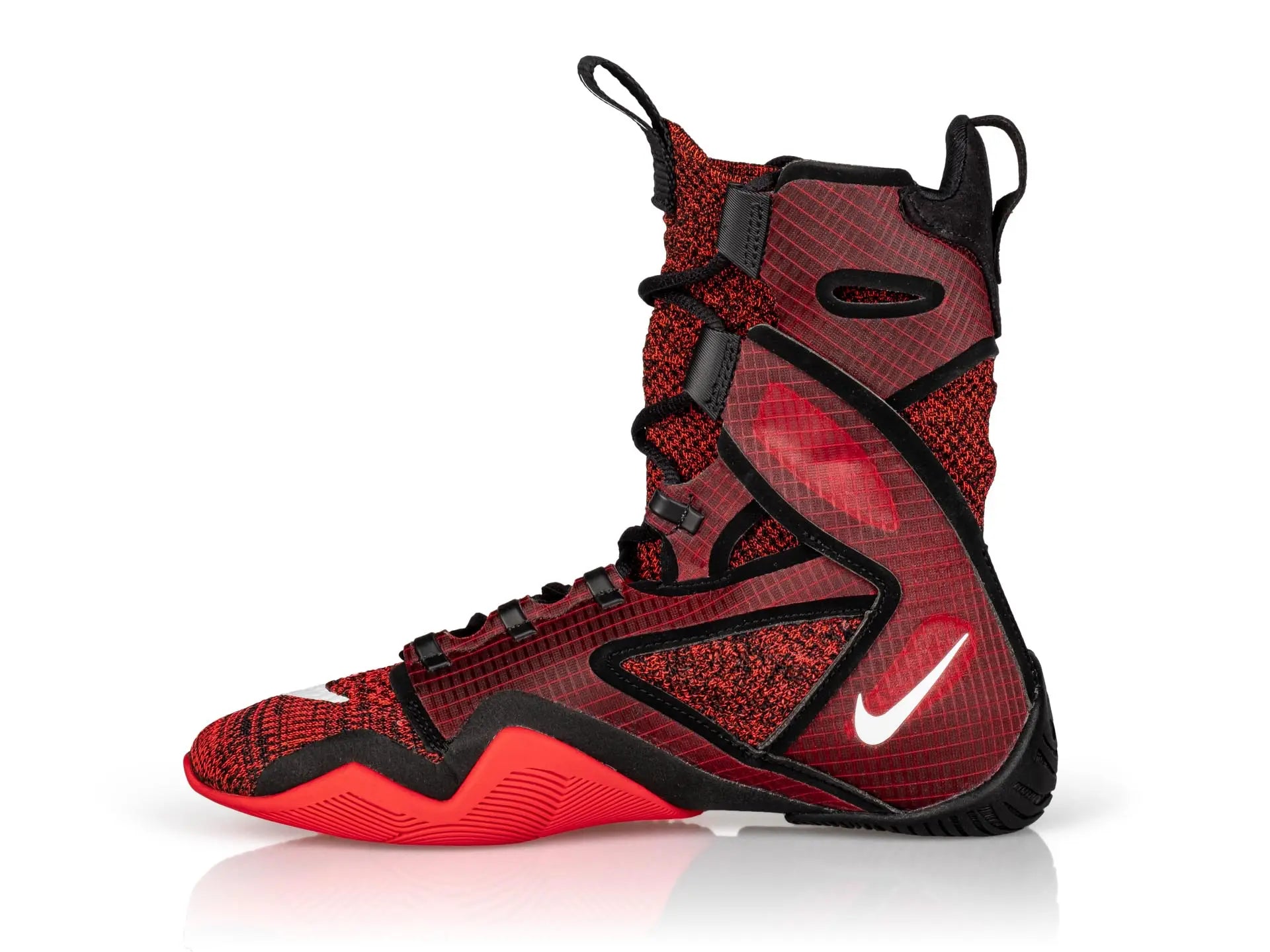 Nike HyperKO 2 Professional Boxing Shoes Red/Black