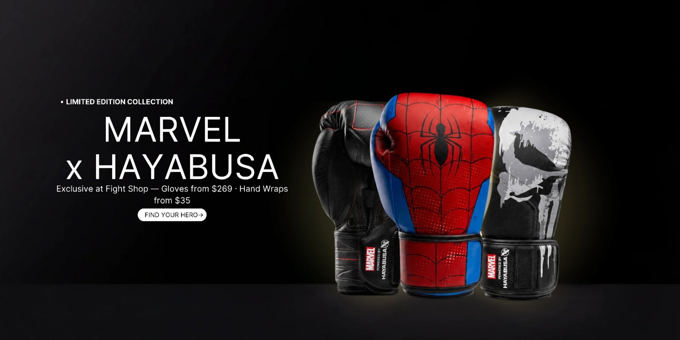 Marvel × Hayabusa collection